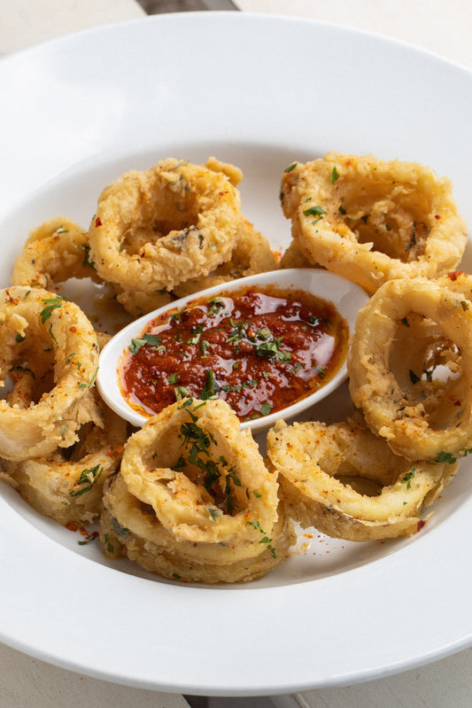 Calamares Fritos a la Arrabbiata