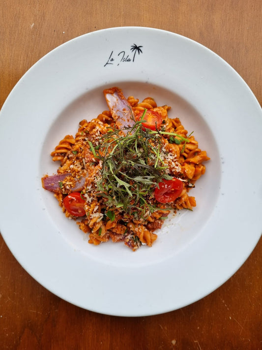 Papardelle de Tomate a la Amatriciana